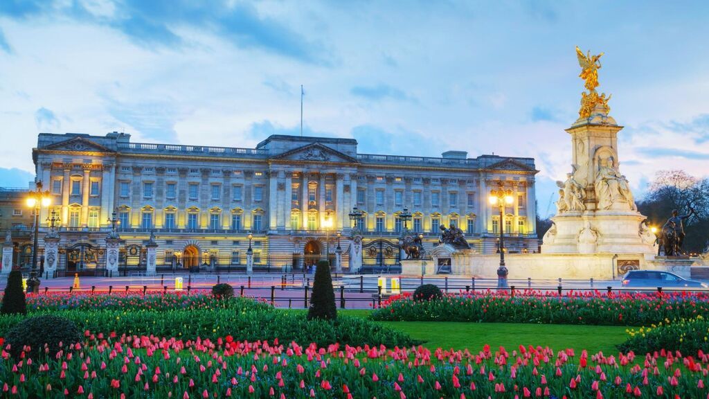 El Palacio de Buckingham es la residencia más conocida de la reina Isabel II.