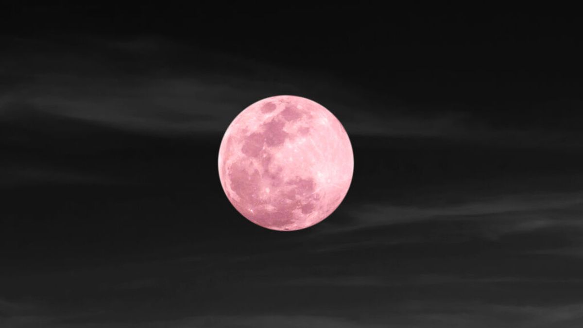 Luna Rosa: cómo y cuándo ver la luna llena de abril este fin de semana