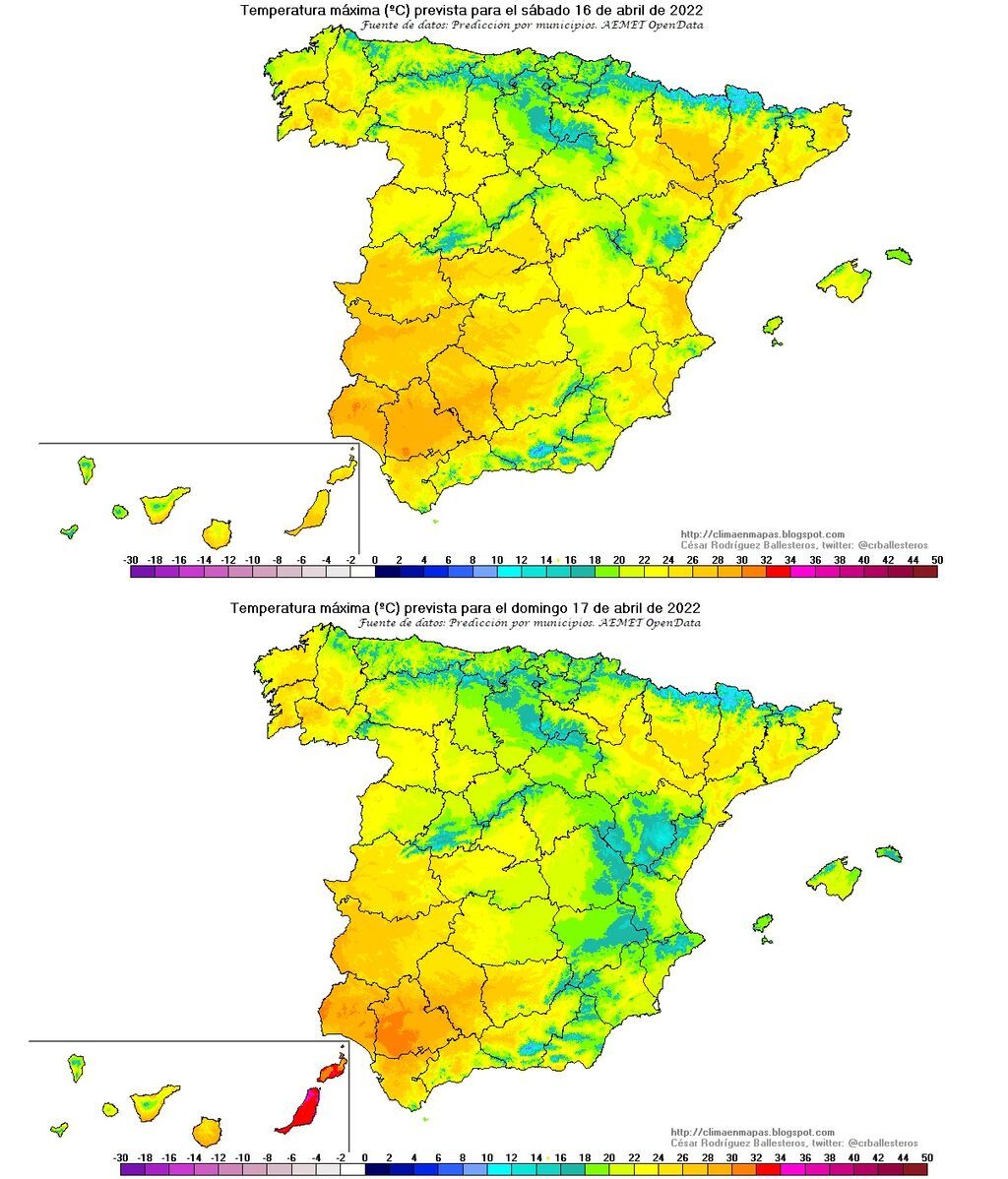 maximas sbado domingo