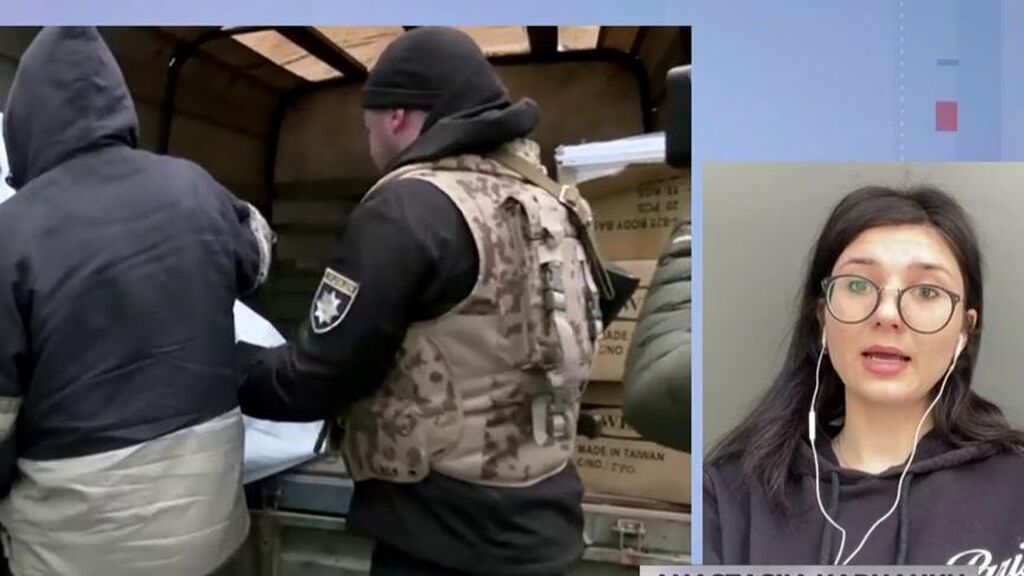 Anastasiia Karnaukh, tras escapar de Mariúpol: "Ya hay gente que respira mal por las armas utilizadas en la guerra"