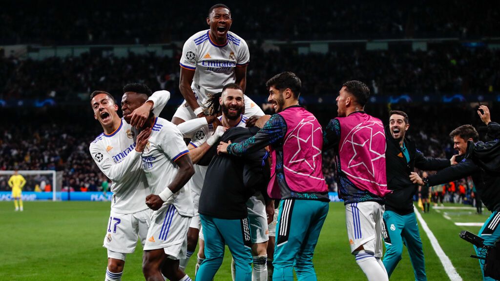 La comunión del Real Madrid, con el Bernabéu y la Champions no tiene fin: 10 'semis' en 12 años