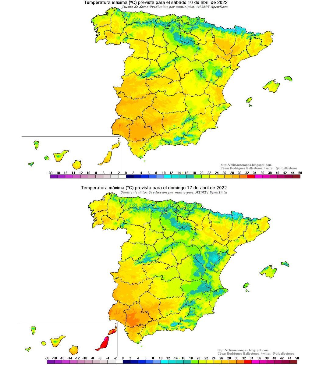 maximas sbado domingo