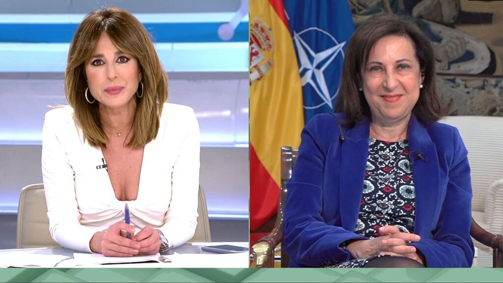 La ministra de Defensa habla sobre los envíos de armamento a Ucrania