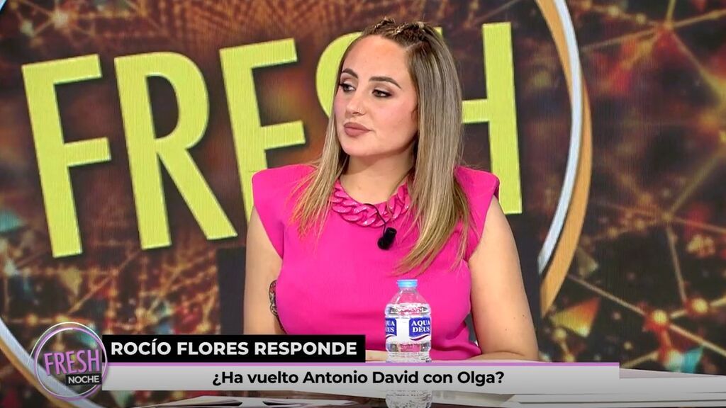 Rocío Flores desvela en qué punto se encuentra la relación de A David con Olga tras su ruptura con Marta Riesco