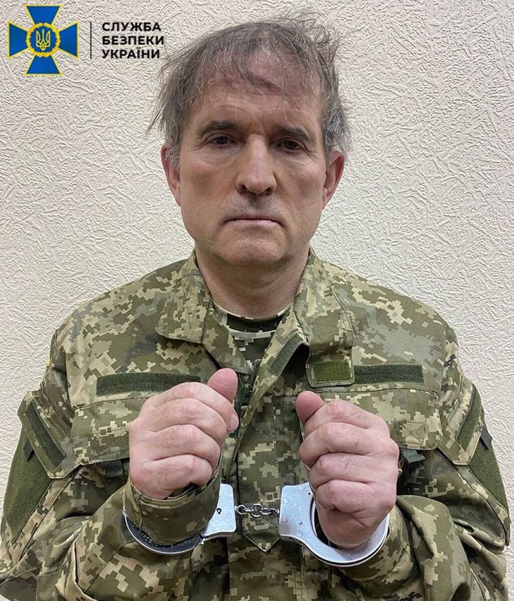 Ucrania ofrece intercambiar al líder prorruso Viktor Medvedchuk por prisioneros de guerra