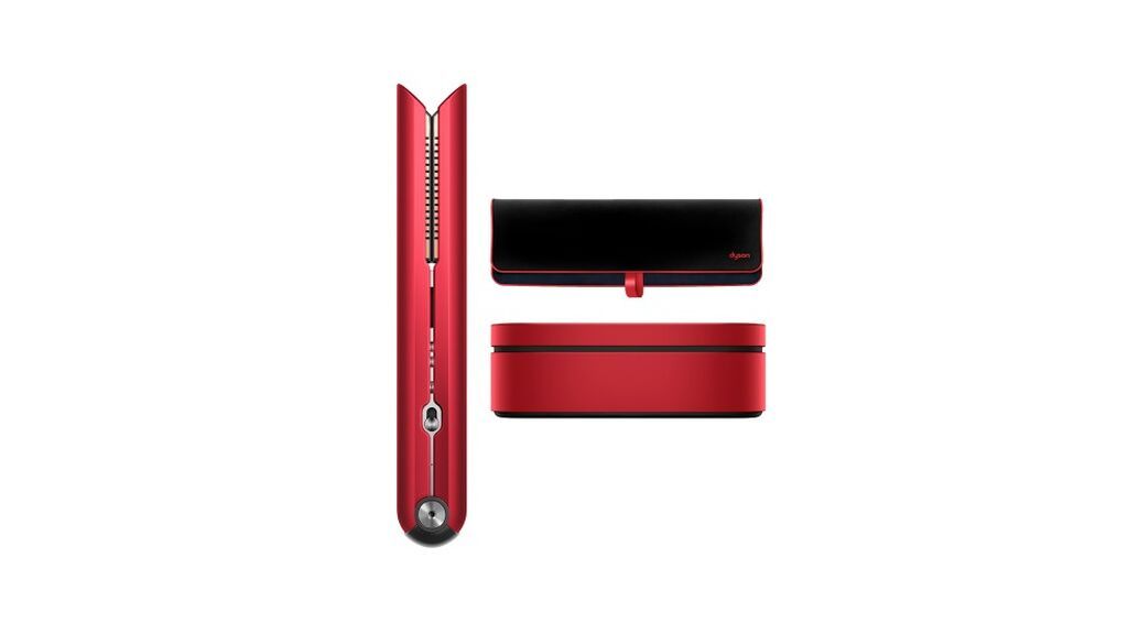 1_Dyson plancha del pelo Corrale roja