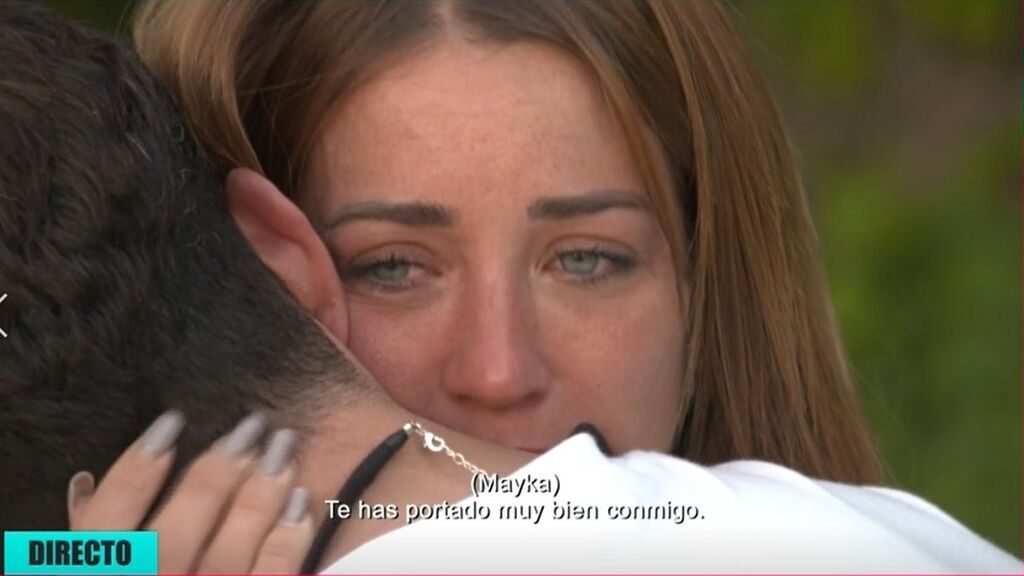 Mayka rompe a llorar en su cita con Darío: "Eres una persona que no quiero perder de mi vida"