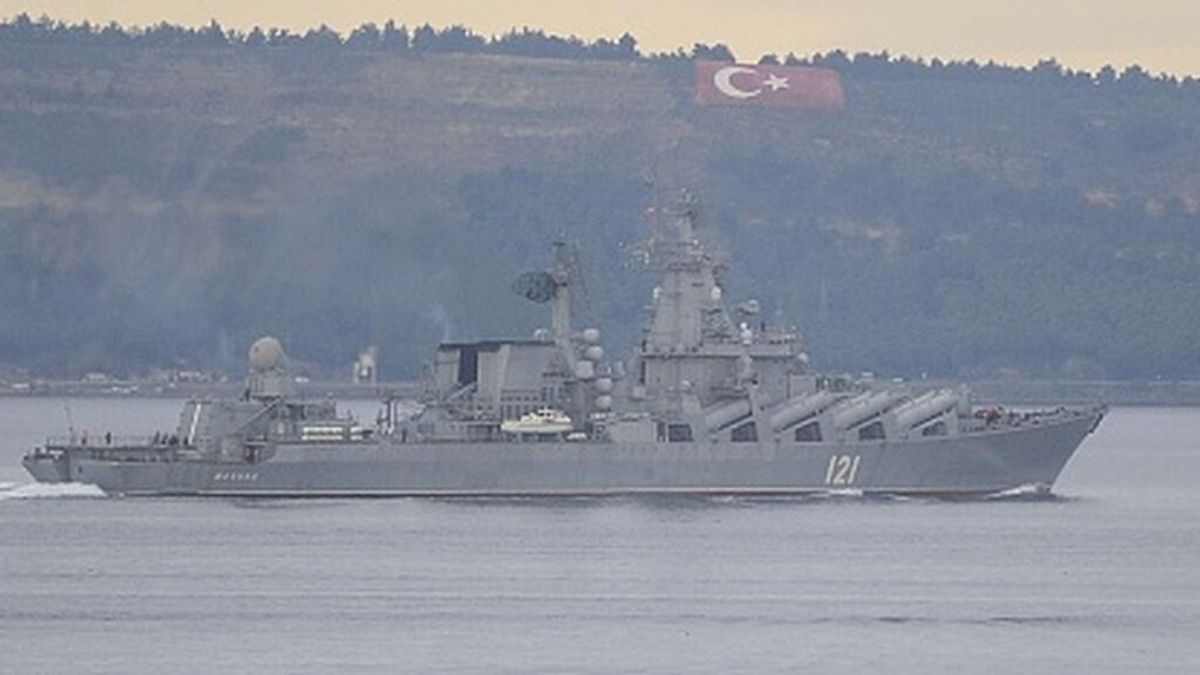 Rusia reconoce que su buque insignia en el Mar Negro es alcanzado por un misil ucraniano Rusia reconoce que su buque insignia en el Mar Negro es alcanzado por un misil ucraniano