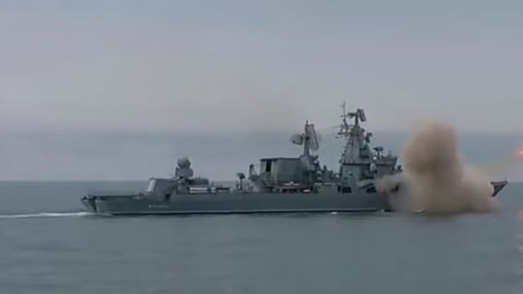 ¿Qué le pasado al buque insignia de Rusia, el Moskva?