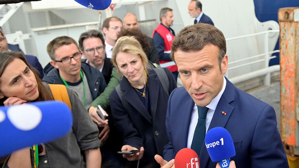 Macron gana terreno para la segunda vuelta Macron gana terreno para la segunda vuelta