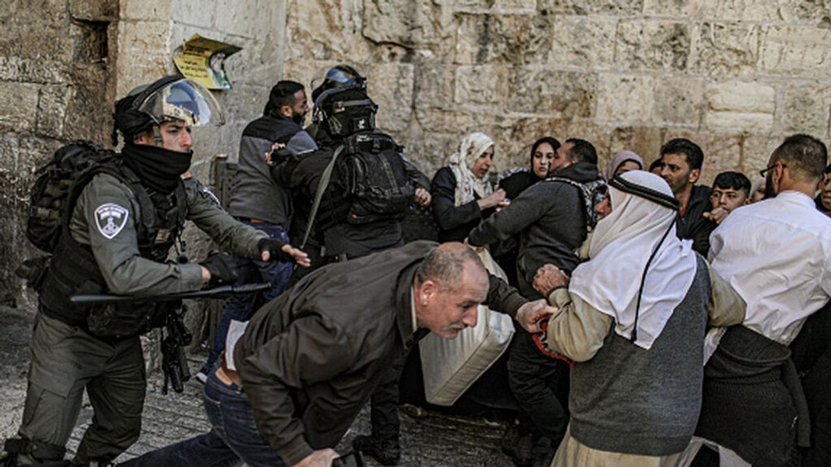 Violencia en la Explanada de las Mezquitas en Jerusalén Violencia en la Explanada de las Mezquitas en Jerusalén