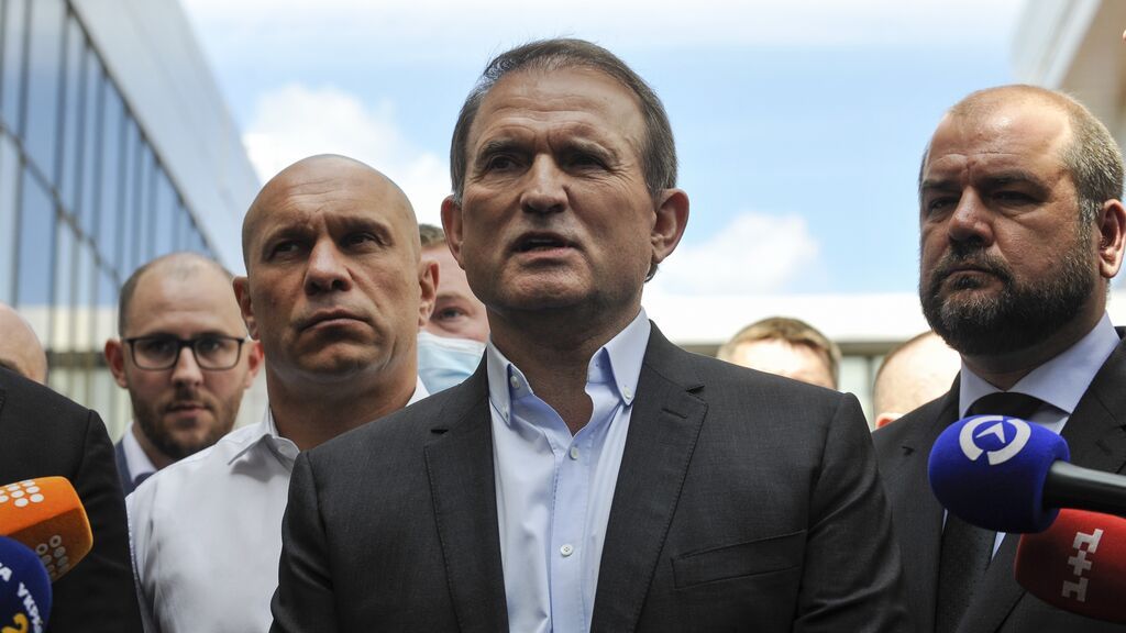 La esposa del líder ucraniano prorruso Medvedchuk pide a Johnson un intercambio de prisioneros