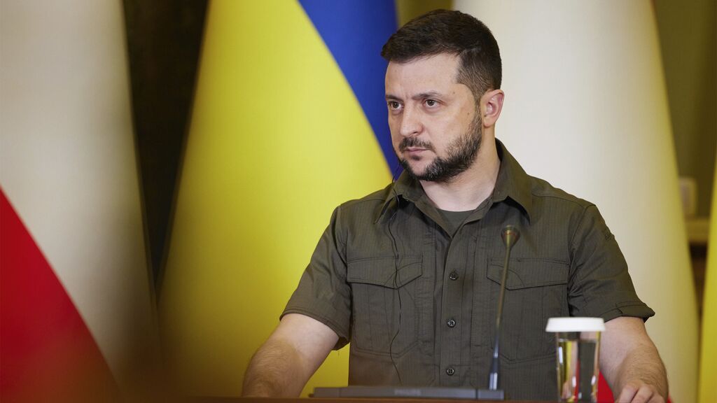El presidente de Ucrania, Volodimir Zelenski