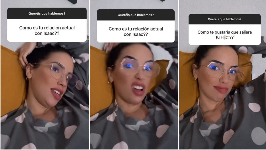 lucia isaac embarazo