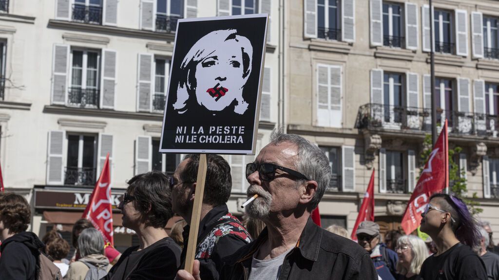 Manifestaciones contra la ultraderecha en Francia