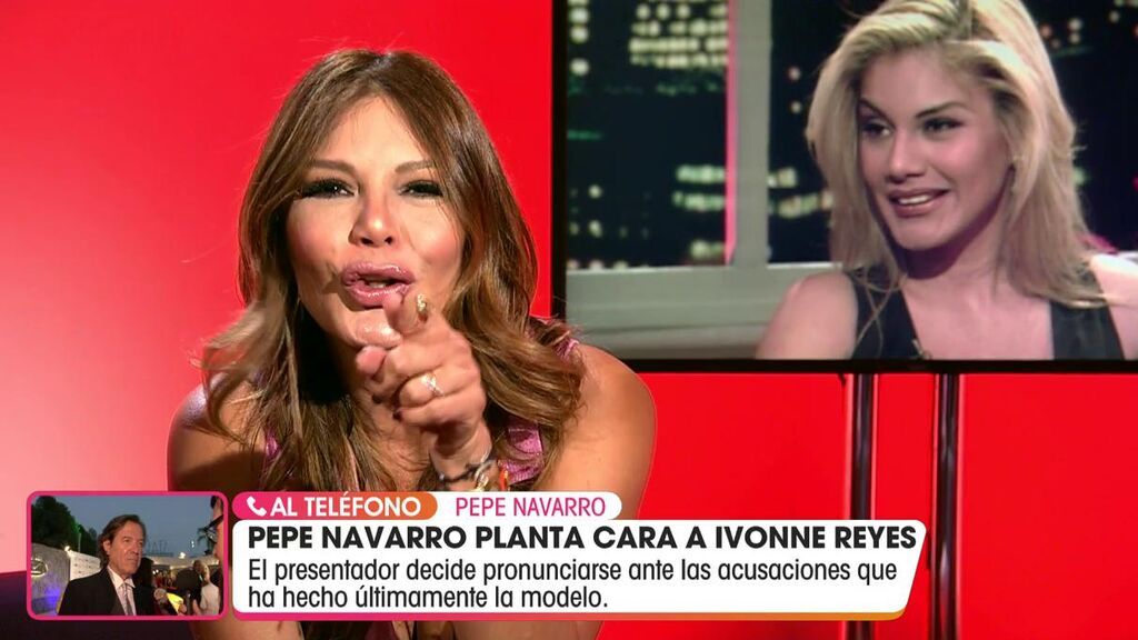 La llamada de Pepe Navarro para enfrentarse a Ivonne Reyes