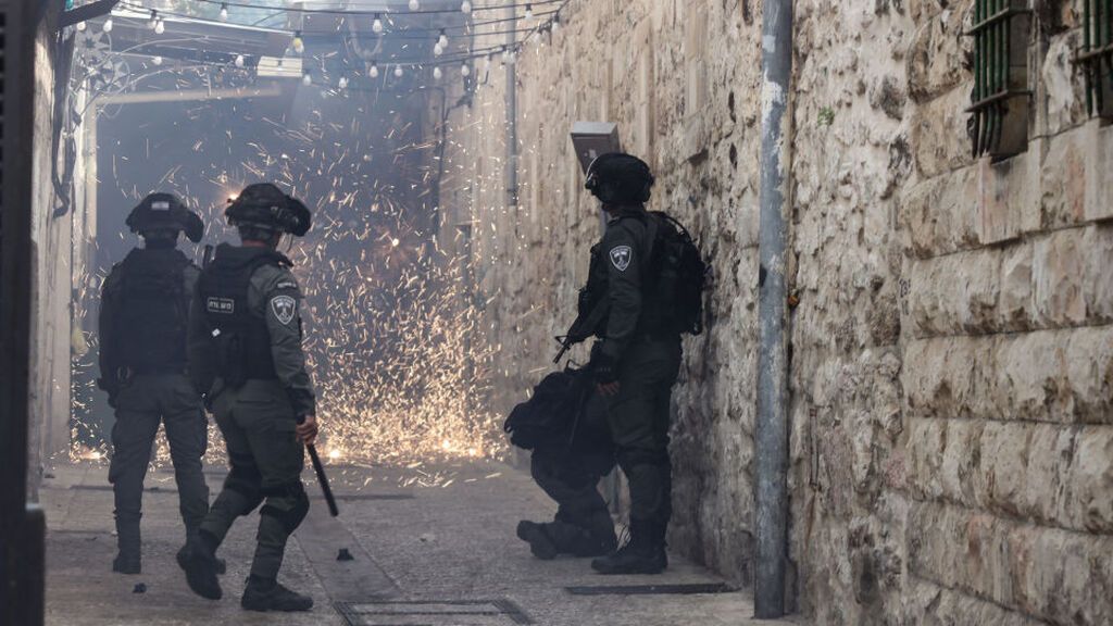 La Policía israelí vuelve a cargar en la Explanada de las Mezquitas de Jerusalén
