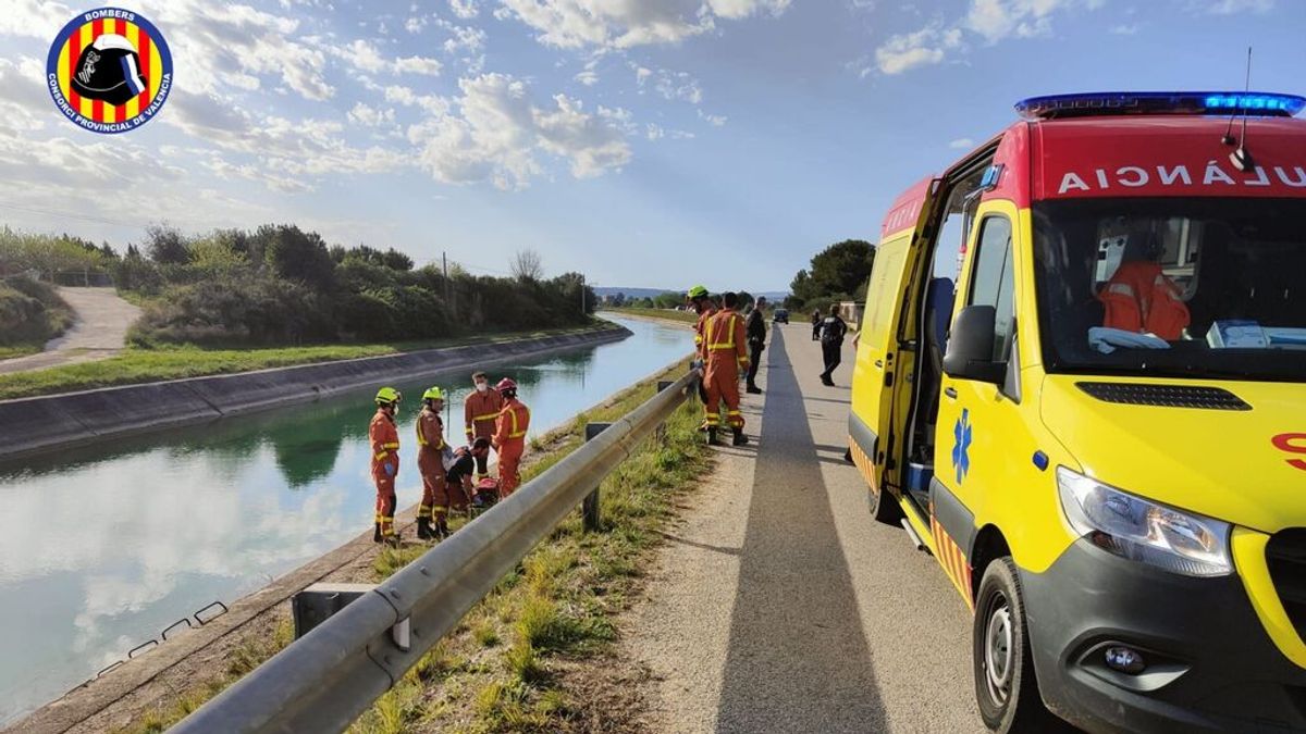 Un menor en estado grave tras caer a un canal en Picassent (Valencia)
