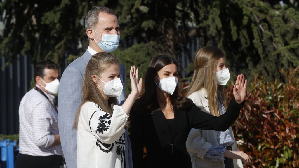 Los reyes y sus hijas, Leonor y Sofía, no asisten a la misa de Resurrección en Palma