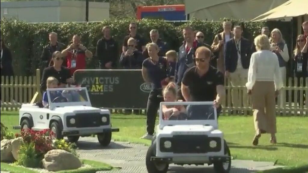 Harry y Meghan participan en los Juegos Invictus en Países Bajos