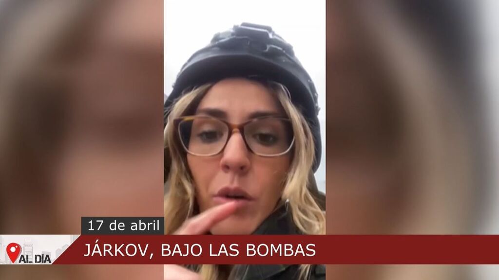 Nuestra compañera Laura de Chiclana, "víctima de una lluvia de bombas rusas" en una jornada "aterradora" en Járkov