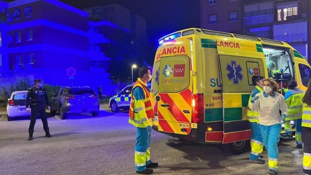Cae un bebé de 18 meses desde una segunda planta  en Madrid