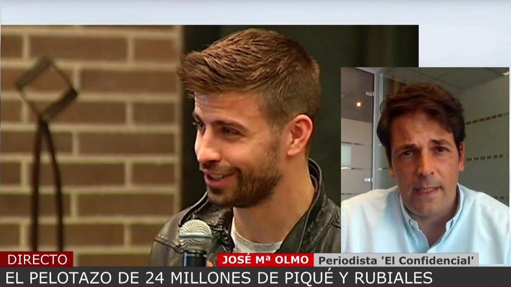 José María Olmo, tras destapar el escándalo de Gerard Piqué y Luis Rubiales: "Lo único que les movió fue el dinero"