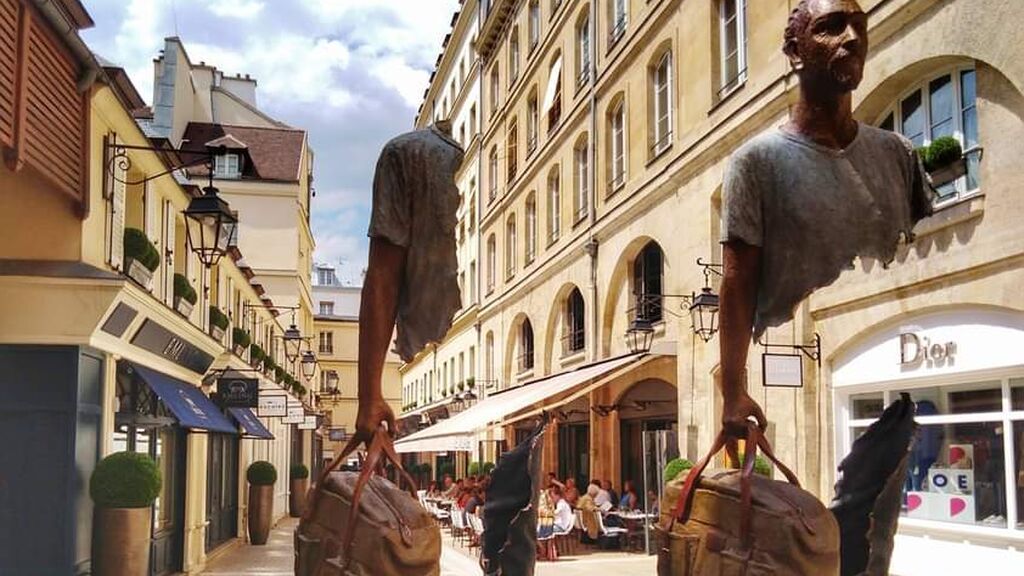 Bruno Catalano. In The Streets Of Paris, 'Village Royal. twitter