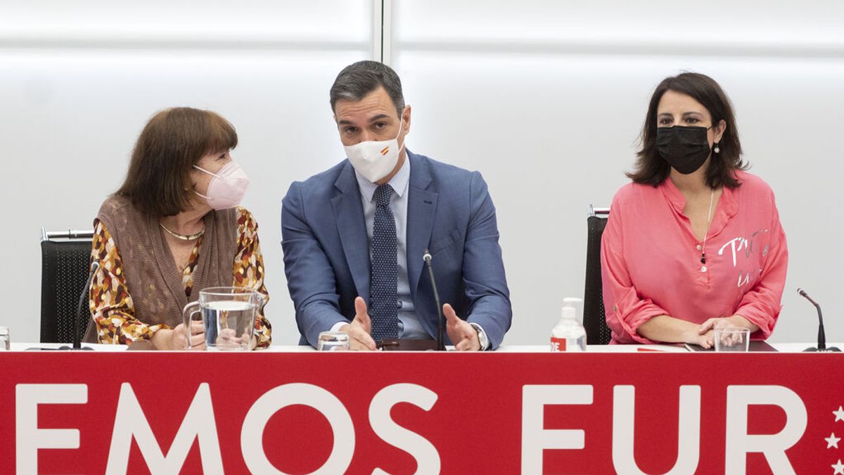 Pedro Sánchez preside la Ejecutiva del PSOE Pedro Sánchez preside la Ejecutiva del PSOE