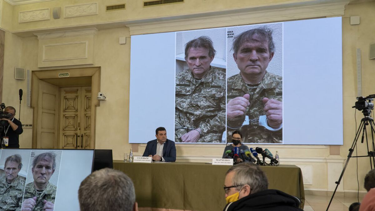 Dos combatientes británicos presos en Ucrania piden un canje por el político prorruso Medvedchuk