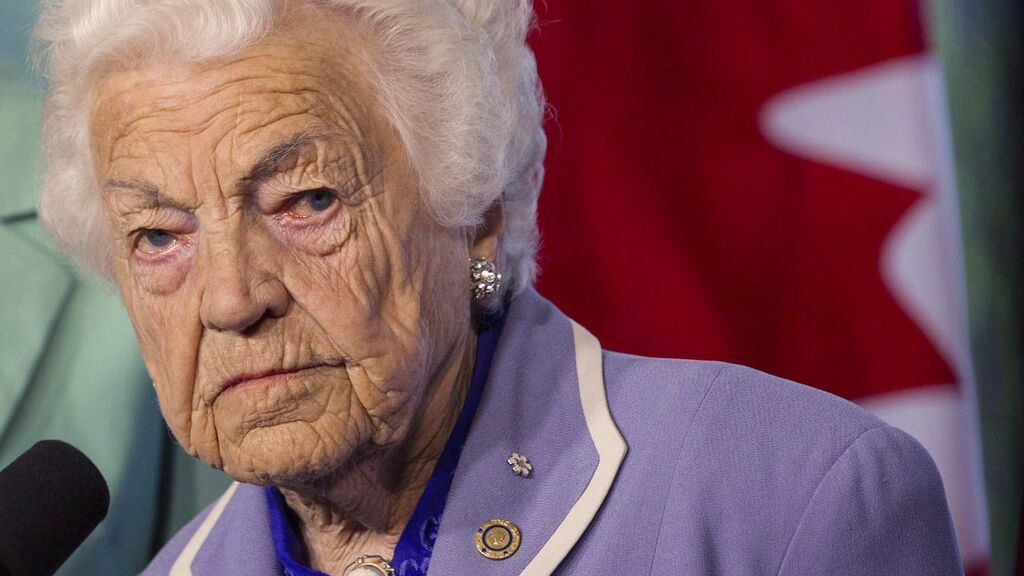 Hazel McCallion, directora a los 101 años del aeropuerto más grande de Canadá