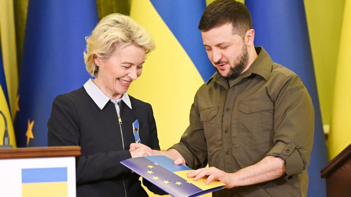 Ucrania completa el cuestionario para pasar de "candidato" a "miembro" de la Unión Europea