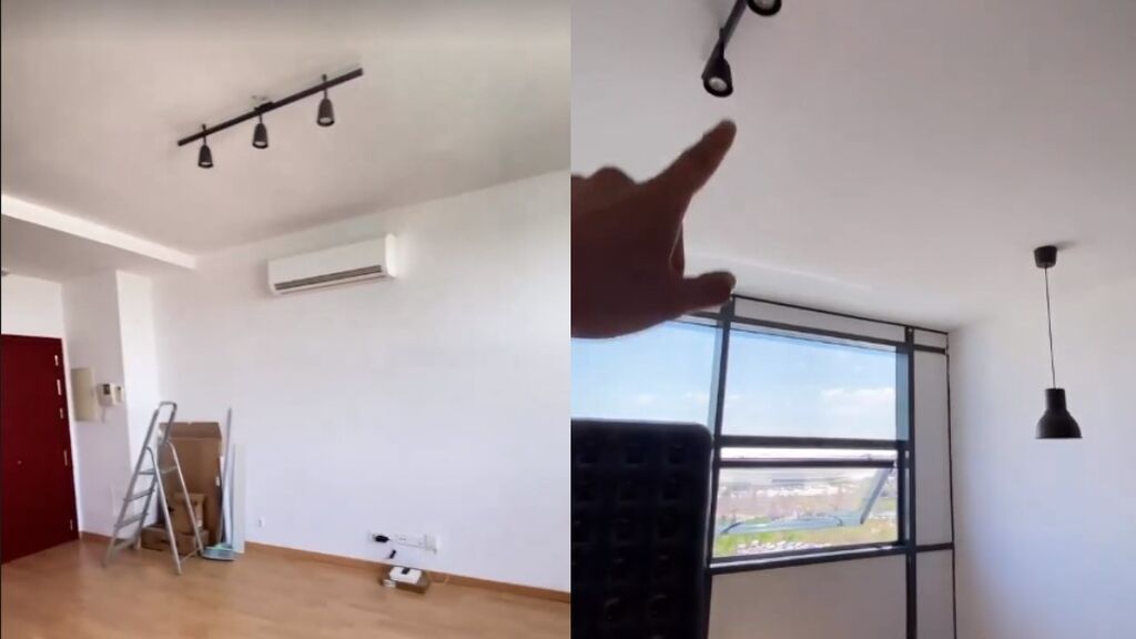 Dani G. Primo enseña su nuevo piso de soltero