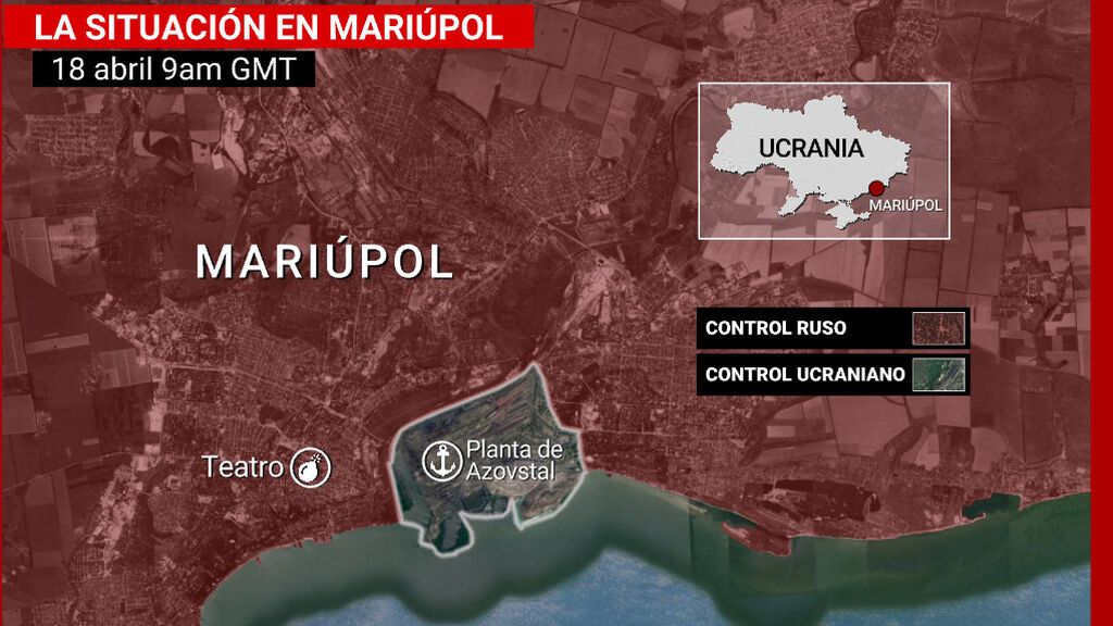 Situación Mariupol 19 de abril
