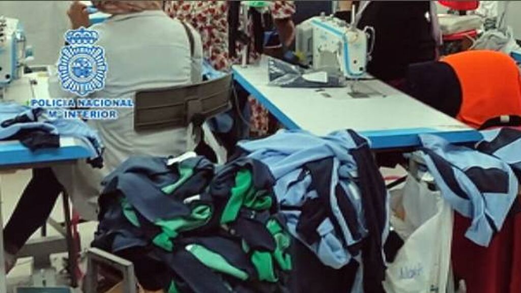 11 detenidos por explotar a inmigrantes en un taller textil clandestino de Madrid
