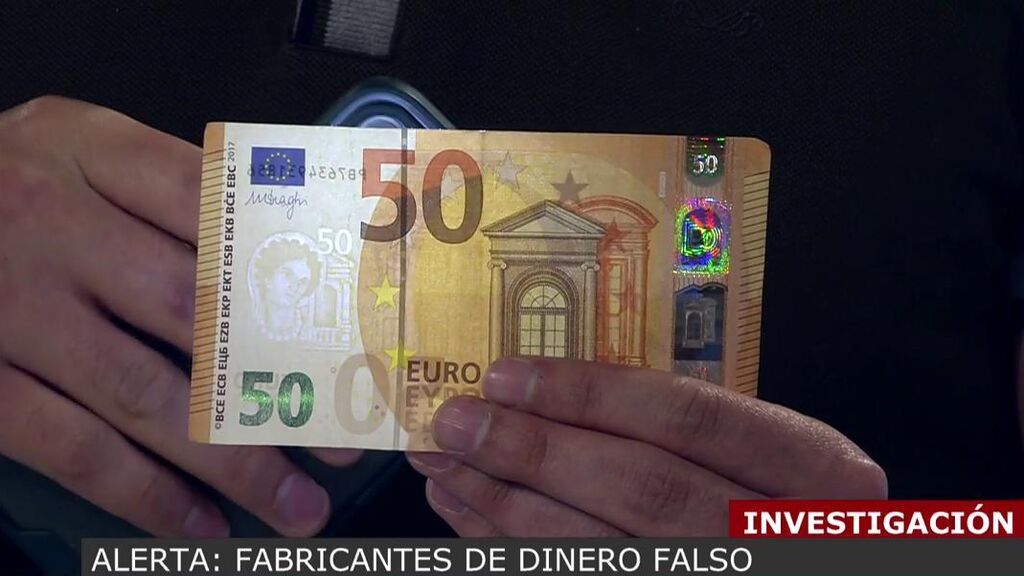 Aumenta la cantidad de billetes falsos en España