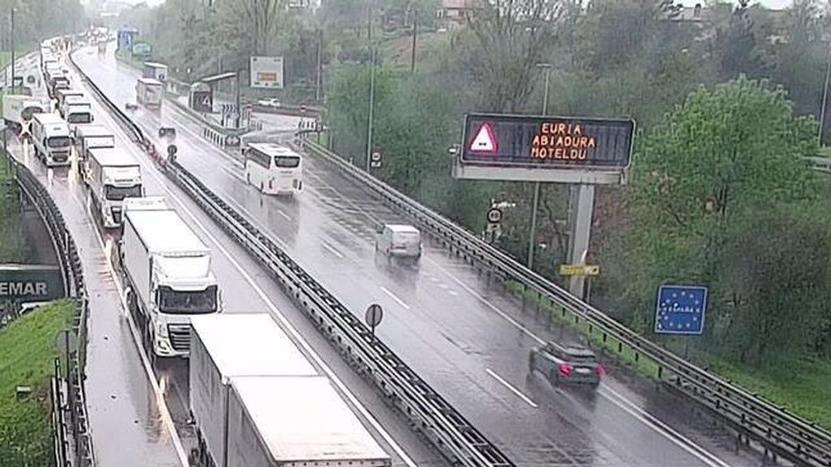 Retenciones kilométricas en la AP-8 Retenciones kilométricas en la AP-8