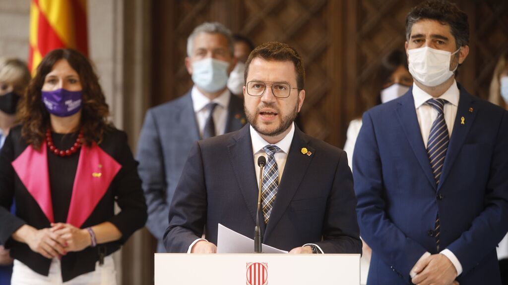 Aragonès "congela" las relaciones con el gobierno de Sánchez hasta que no se investigue el espionaje