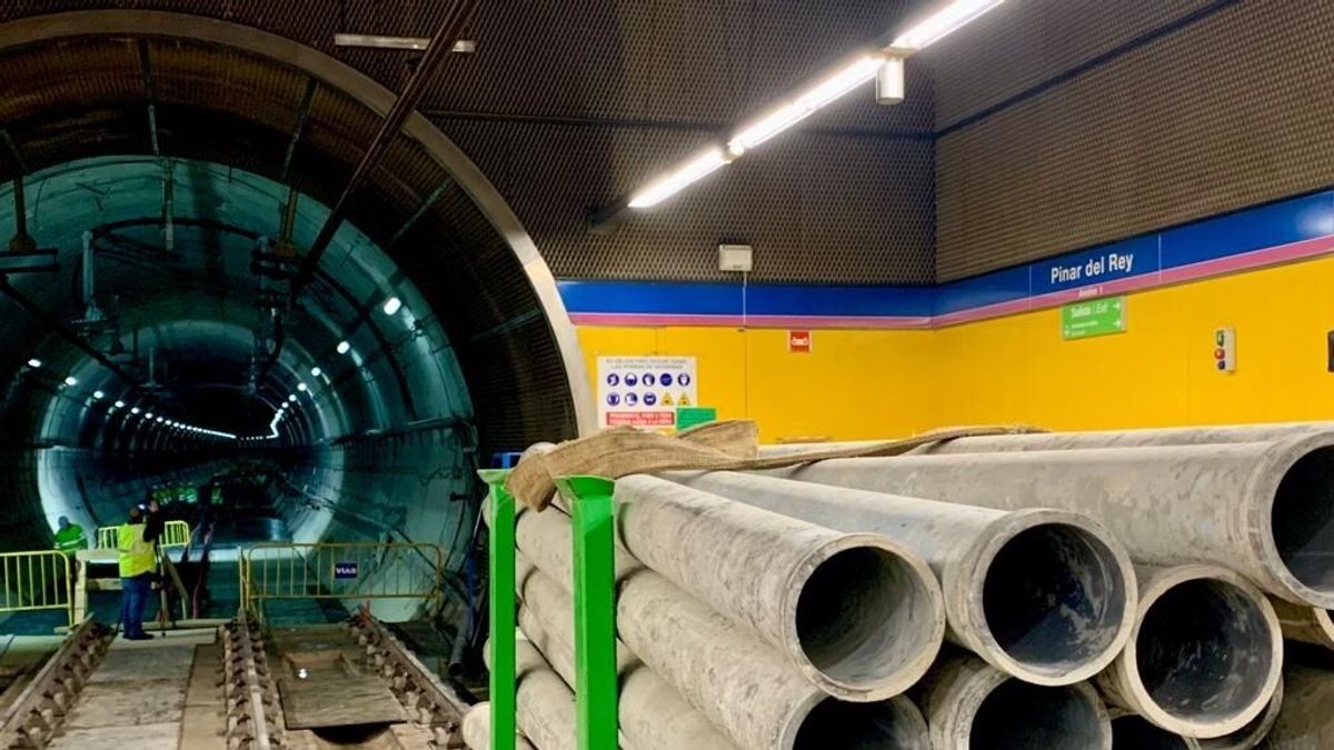La Línea 8 de Metro de Madrid reabre el 1 de junio el tramo entre Colombia y Mar de Cristal