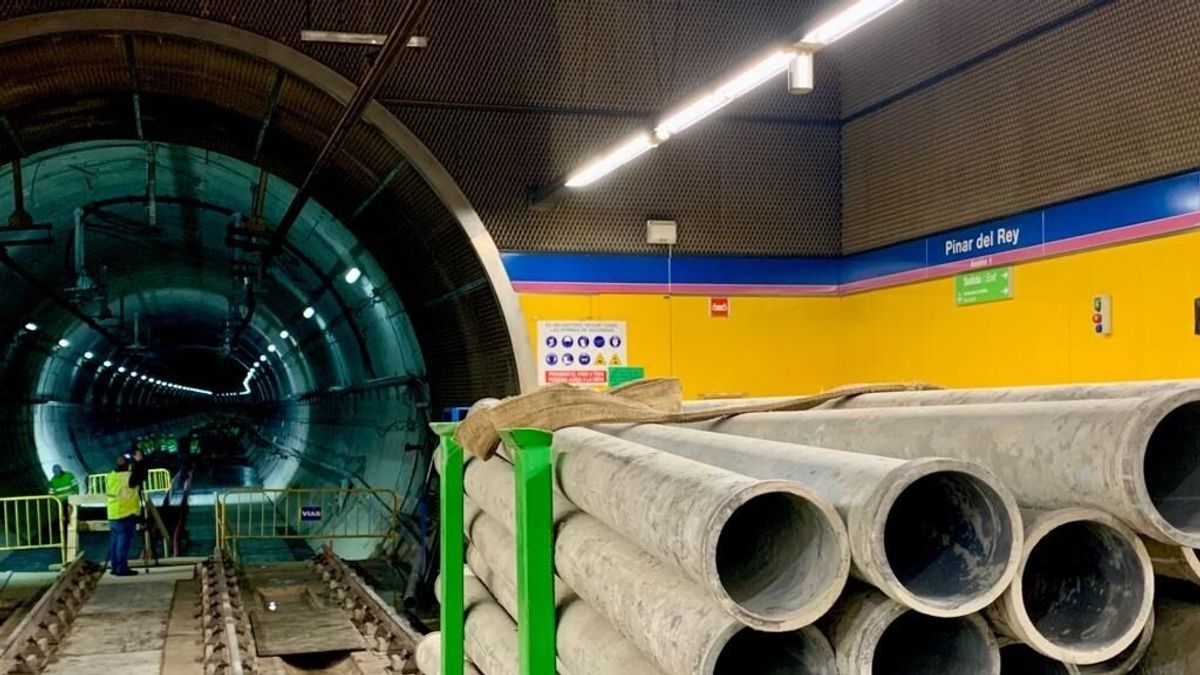 La Línea 8 de Metro de Madrid reabre el 1 de junio el tramo entre Colombia y Mar de Cristal La Línea 8 de Metro de Madrid reabre el 1 de junio el tramo entre Colombia y Mar de Cristal