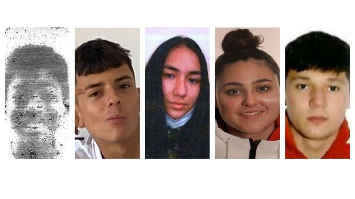 Cinco menores desaparecidos en España desde hace más de una semana