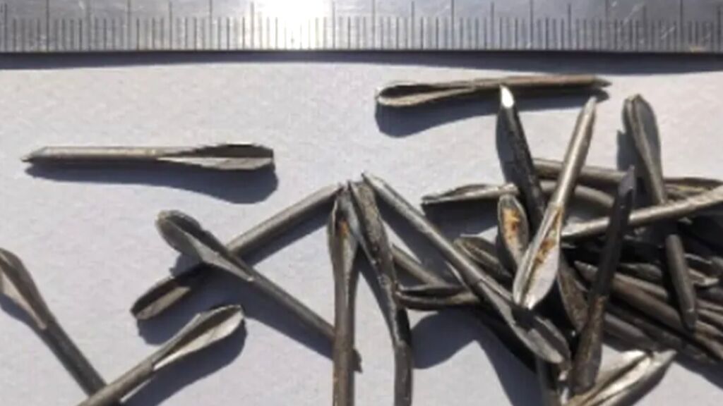Flechettes, los proyectiles para triturar carne humana usados en Bucha