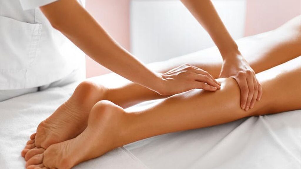 Será muy importante hacerse masajes en las piernas.
