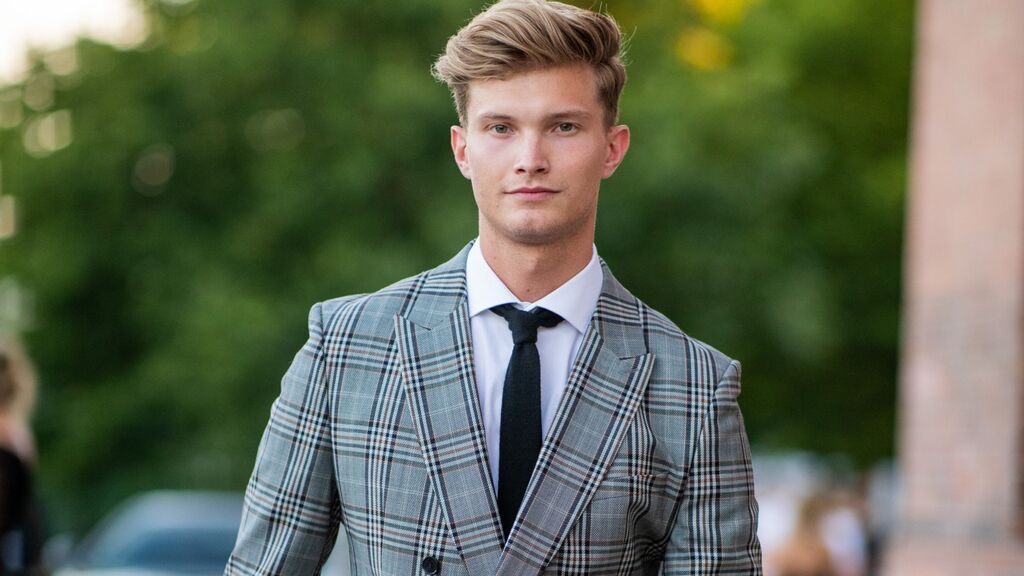 La corbata skinny favorecerá a aquellas personas con más presencia.