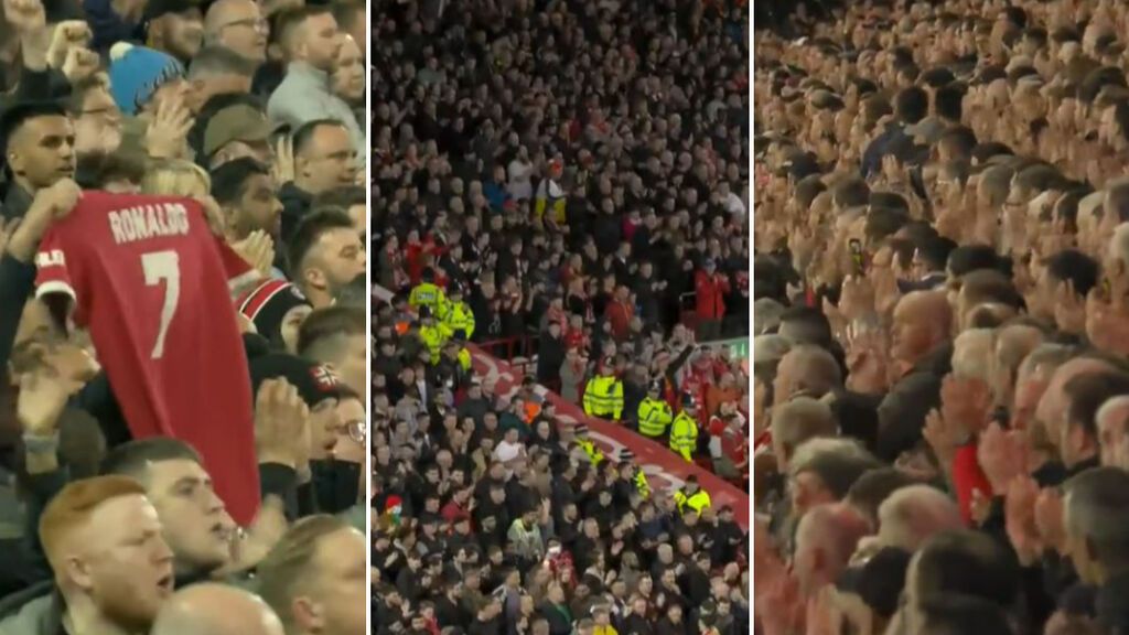 Anfield arropa a Cristiano Ronaldo tras la pérdida de su bebé