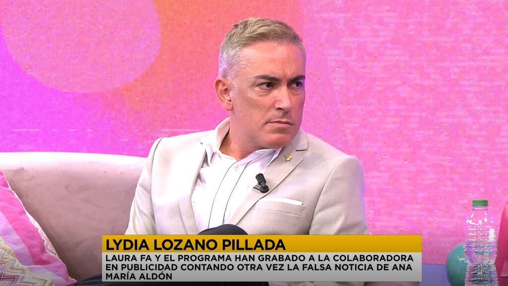 Kiko Hernández, dolido con la desconfianza de Lydia Lozano: "No cambies de conversación cuando yo me acerque"