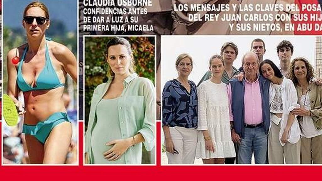 Ainhoa Armentia, en la portada de ¡Hola!