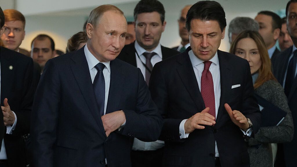 ¿Qué pasó entre Italia y Rusia cuando gobernaba Giuseppe Conte?