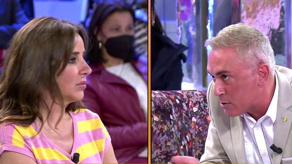 Carmen Alcayde tilda la actitud de Kiko Hernández como sucia y este estalla en directo: "Si no te gusta te vas a otro programa"