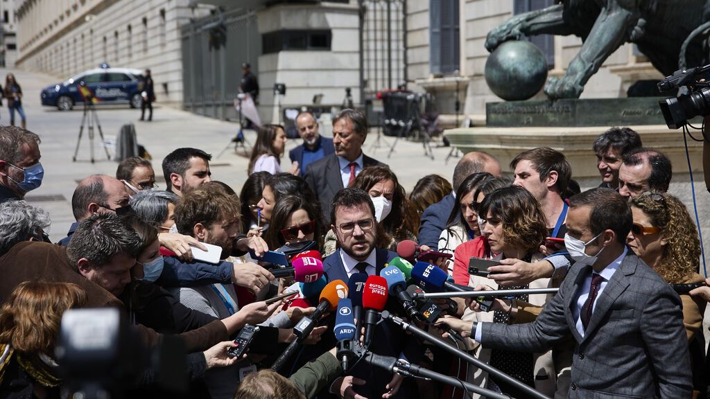 Aragonès vincula el futuro de la legislatura a que Sánchez tome medidas sobre el espionaje